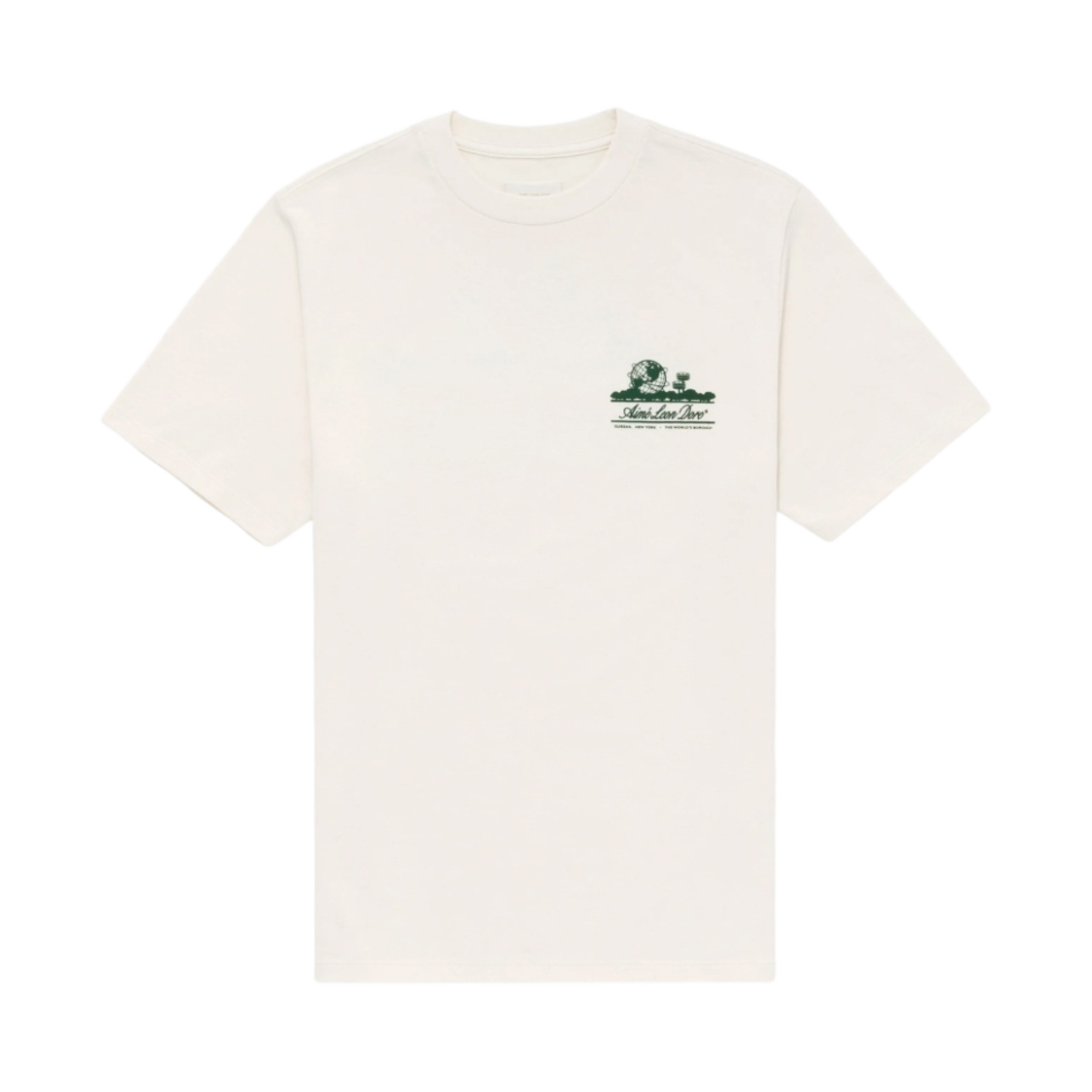에메 레온 도르 유니스피어 숏슬리브 티셔츠 크림(Aime Leon Dore Unisphere Short Sleeve T-Shirt Cream)