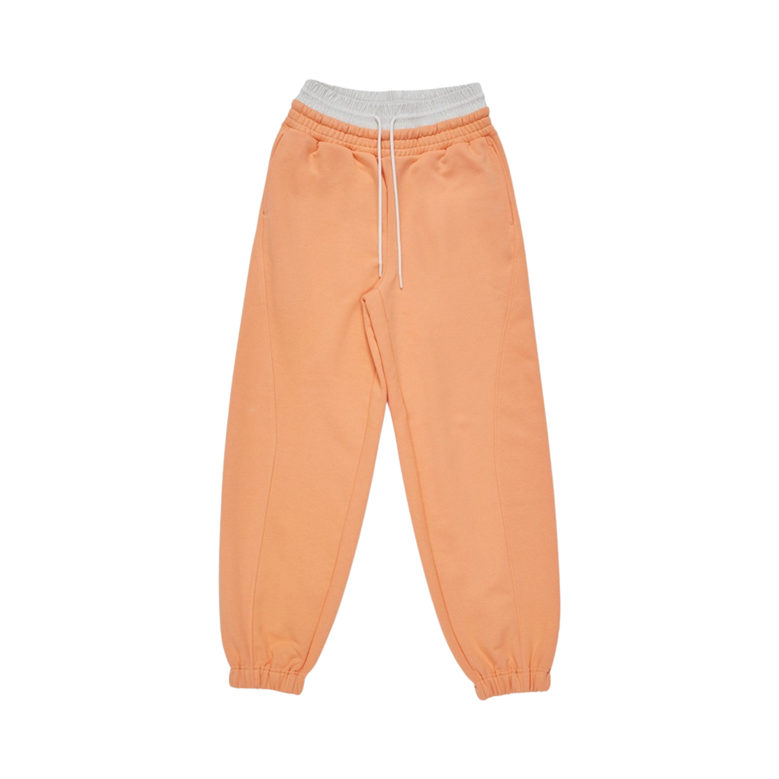 트렁크프로젝트 더블 웨이스트 라운지 팬츠 오렌지(TRUNKPROJECT Double Waistband Lounge Pants Orange) - 1