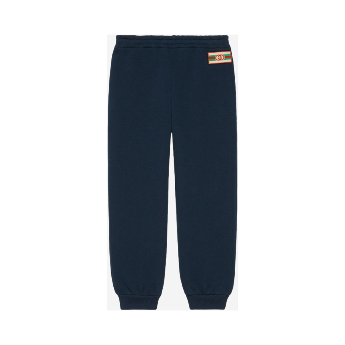 749585-XJFOF-4696 (Kids) Gucci Cotton Jersey Pant Blue