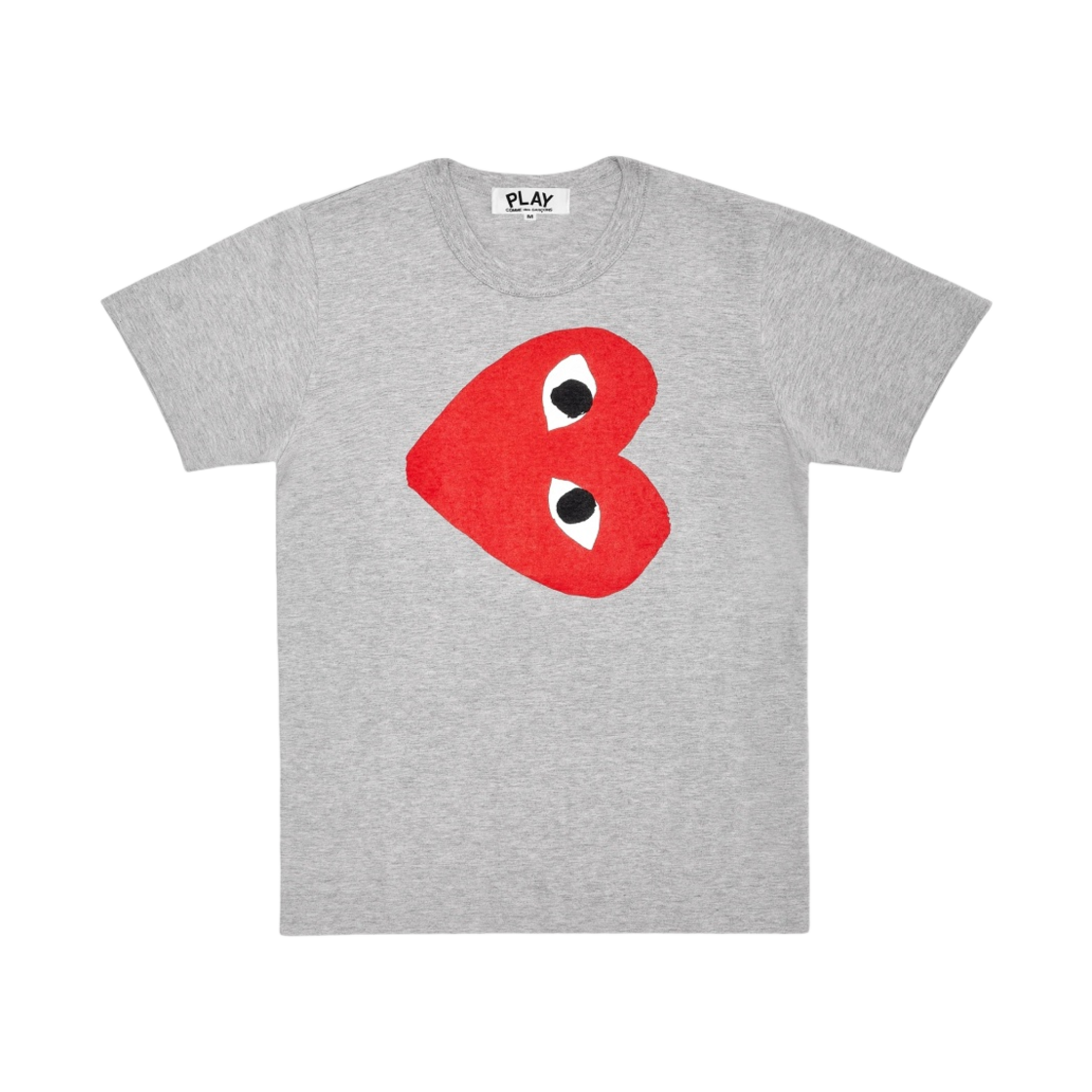 AZ-T264-051-1 Play Comme des Garcons Red Heart T-Shirt Grey