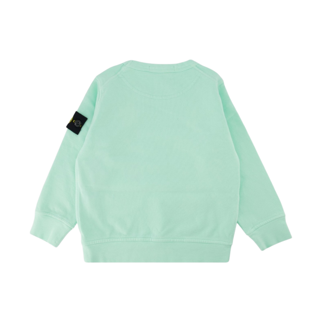 (키즈) 스톤 아일랜드 61340 코튼 플리스 크루넥 스웨트셔츠 아쿠아 - 23SS((Kids) Stone Island 61340 Cotton Fleece Crewneck Sweatshirt Aqua - 23SS) - 2