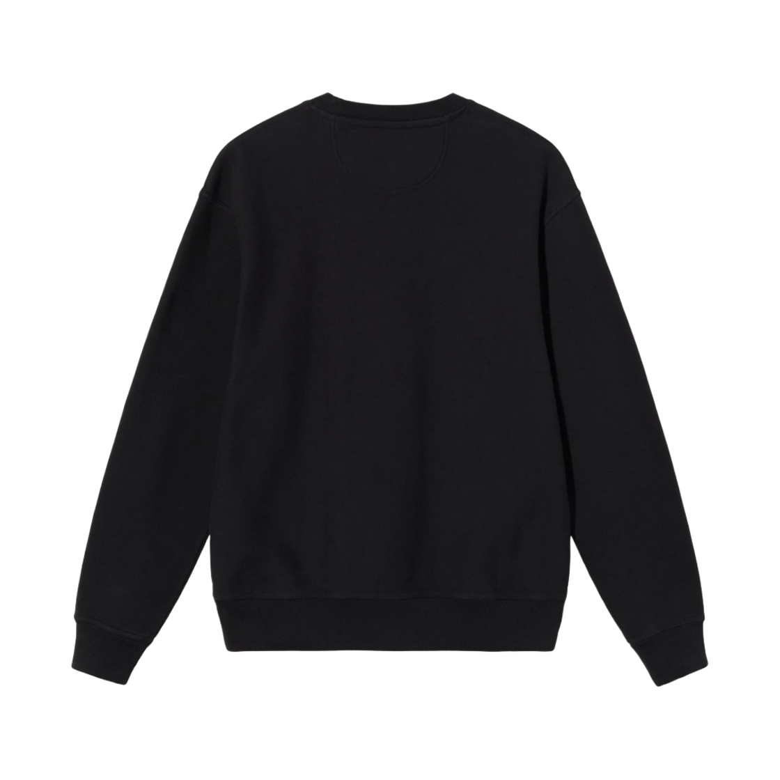 스투시 오버다이드 스탁 로고 크루넥 블랙(Stussy Overdyed Stock Logo Crew Black) - 2