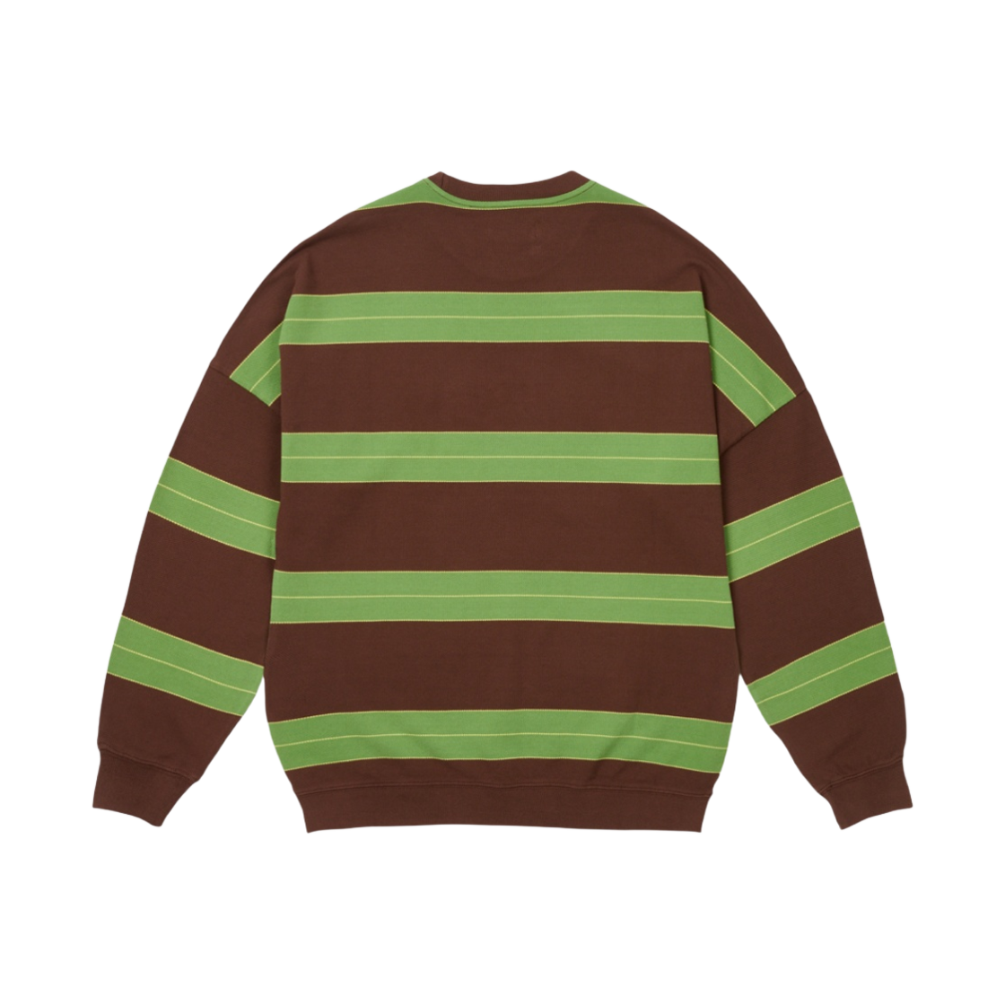 팔라스 릴렉스 스트라이프 크루 케이크드 브라운 - 24FW(Palace Relax Stripe Crew Caked Brown - 24FW) - 2
