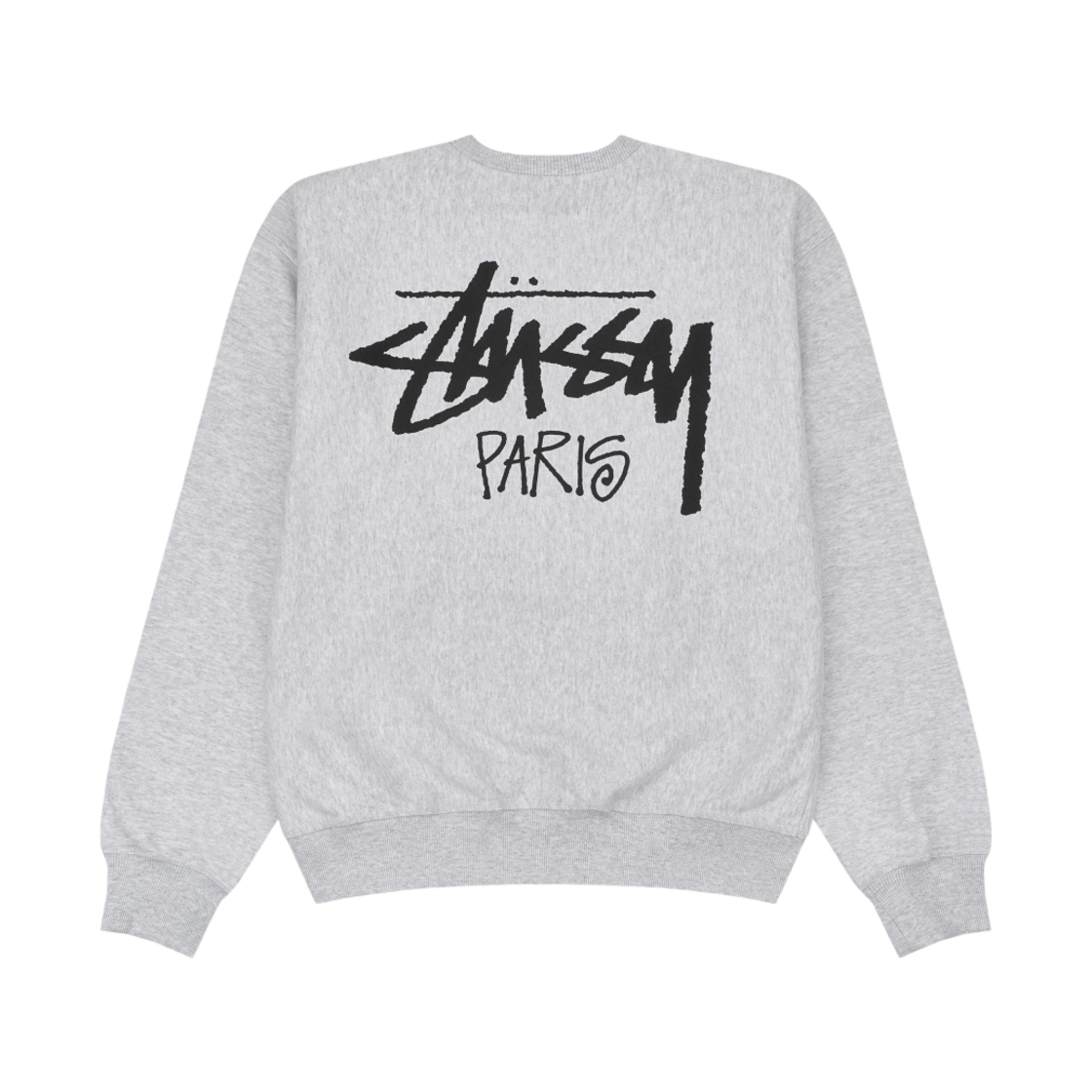 스투시 스탁 파리 크루넥 애쉬 헤더(Stussy Stock Paris Crew Ash Heather)