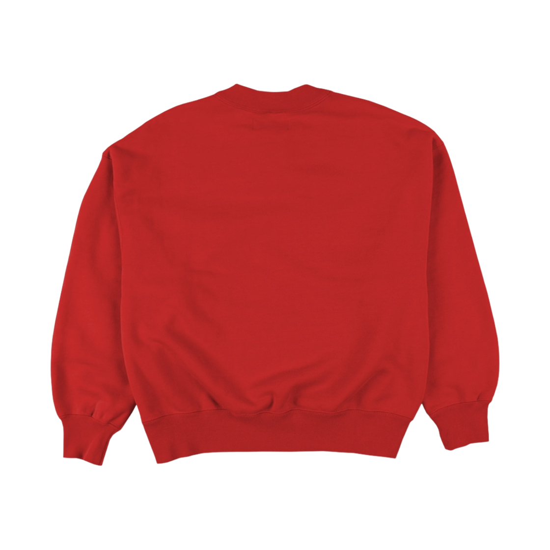 (W) 조던 워드마크 플리스 크루넥 스웨트셔츠 파이어 레드 - 아시아((W) Jordan Wordmark Fleece Crewneck Sweatshirt Fire Red - Asia) - 2