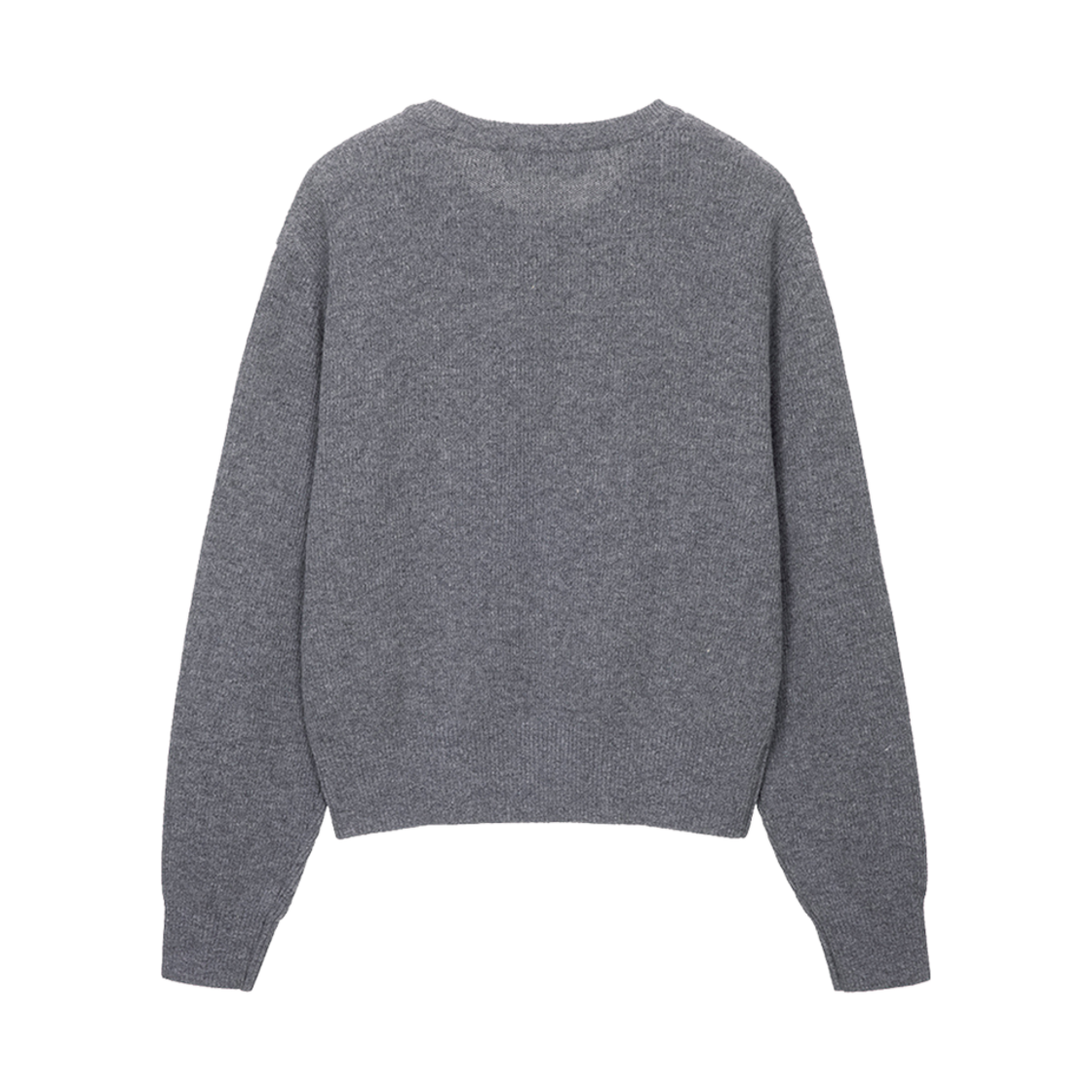 던스트 버튼드 크루넥 스웨터 차콜 그레이(Dunst Buttoned Crewneck Sweater Charcoal Grey) - 2