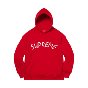 Supreme FTP Arc Hooded Sweatshirt Washed Red - 21SS