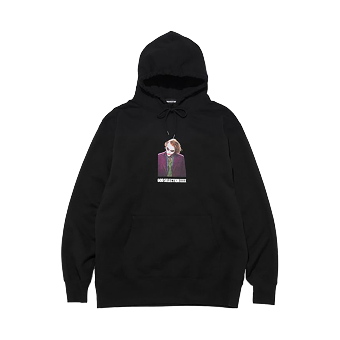 GS24FWHD12004BLK R&Co. God Selection The Dark Knight Hoodie Black