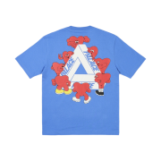 Palace Tri-Hearts T-Shirt Palatial Blue - 24SS