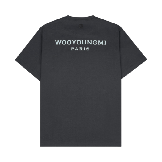 Wooyoungmi Cotton Back Logo T-Shirt Grey - 24SS
