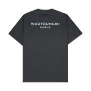 Wooyoungmi Cotton Back Logo T-Shirt Grey - 24SS