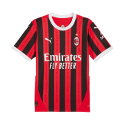 Puma AC Milan 2024/25 Home Jersey Red Black (Non Marking Ver.)