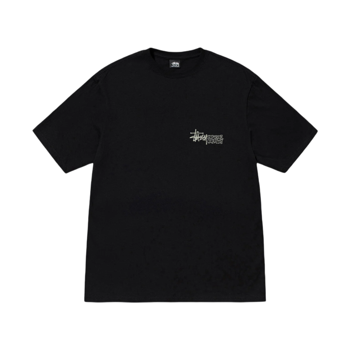스투시 슈페리어 퀄리티 피그먼트 다이드 티셔츠 블랙(Stussy Superior Quality Pigment Dyed T-Shirt Black) - 2