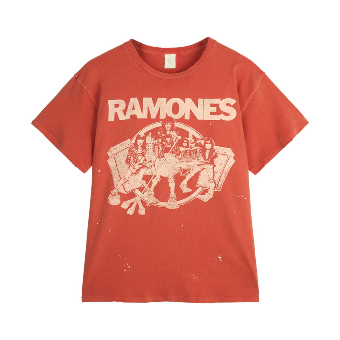KM5ATSSMO04RD Madeworn The Ramones Cherry - 25SS