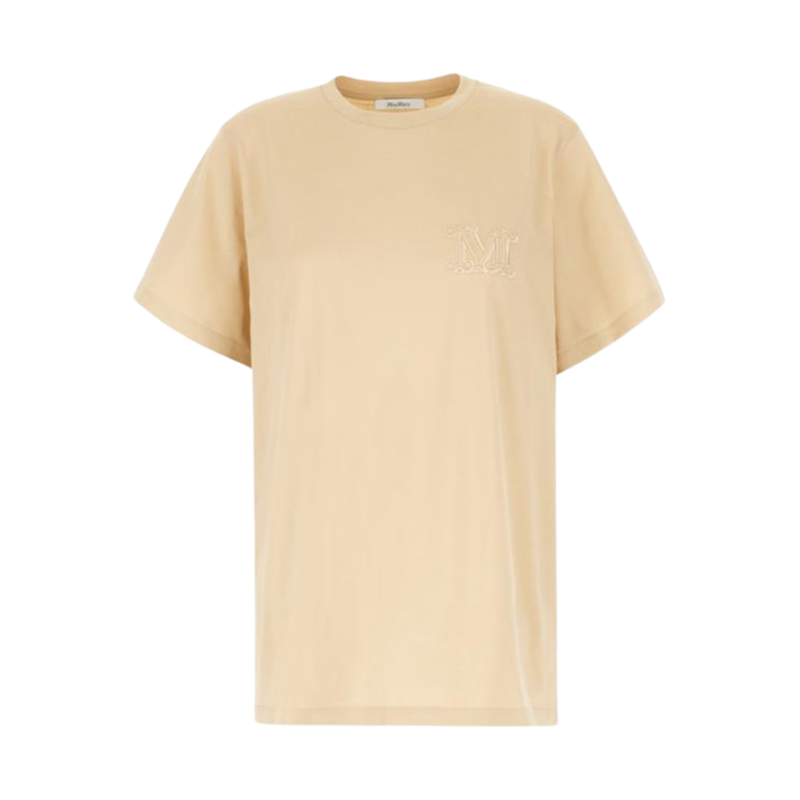 (W) 막스마라 망고 티셔츠 베이지((W) Max Mara Mango T-Shirt Beige) - 1