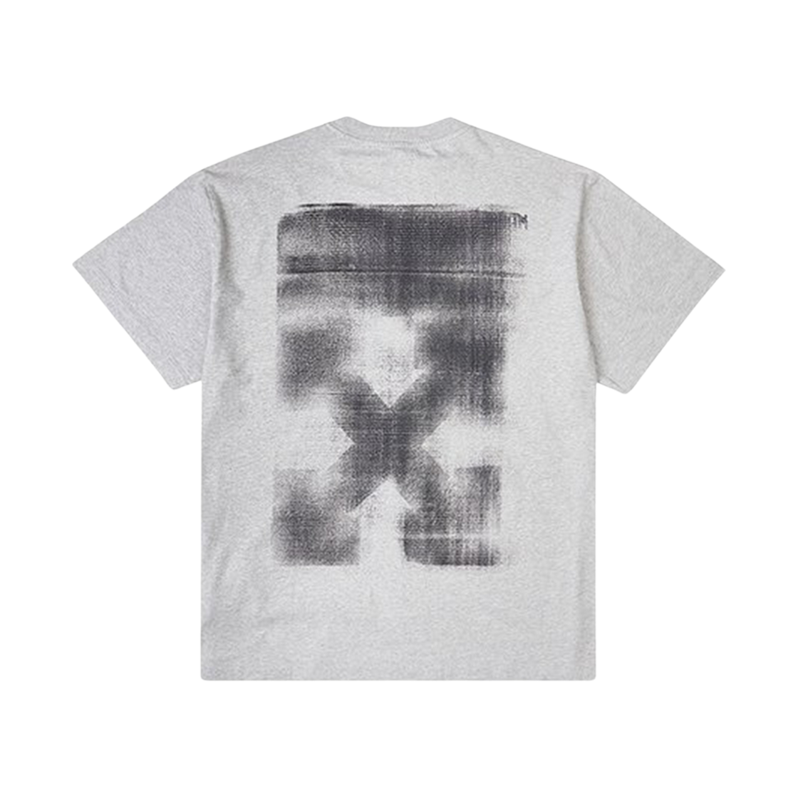 OMAA038S23JER0020810 Off-White Jumbo Arrow Oversized S/S T-Shirt Melange Grey Black