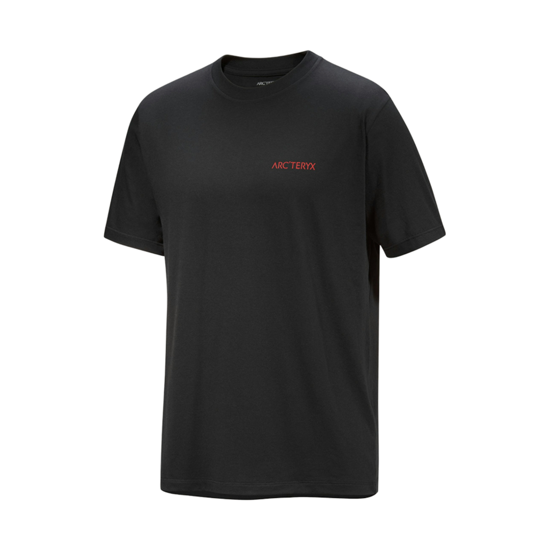 아크테릭스 크래그 SL 코튼 블러드 버드 SS 티셔츠 블랙 다이나스티(Arc'teryx Kragg SL Cotton Blurred Bird SS T-Shirt Black Dynasty)