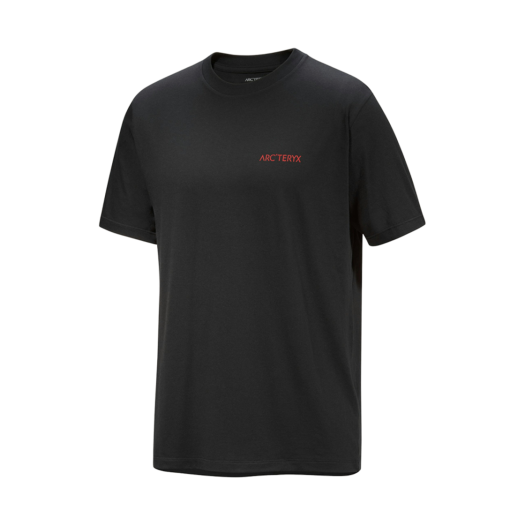 Arc'teryx Kragg SL Cotton Blurred Bird SS T-Shirt Black Dynasty