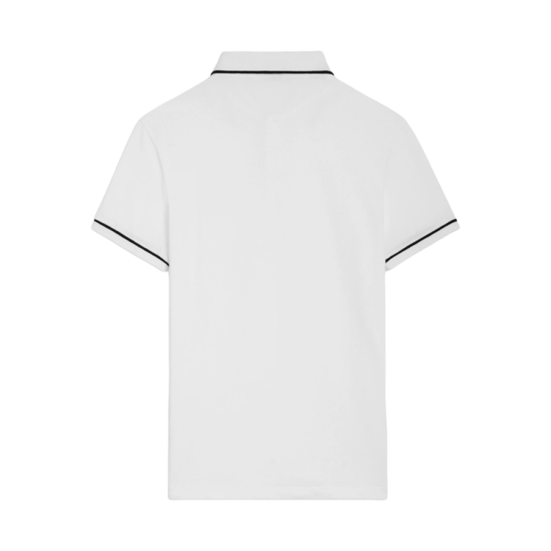 셀린느 클래식 폴로 셔츠 코튼 피케 오프 화이트 블랙(Celine Classic Polo Shirt in Cotton Piqué Off White Black) - 2