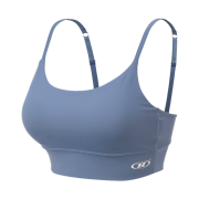 BORN TO WIN Square Fit Bra Top Blue
