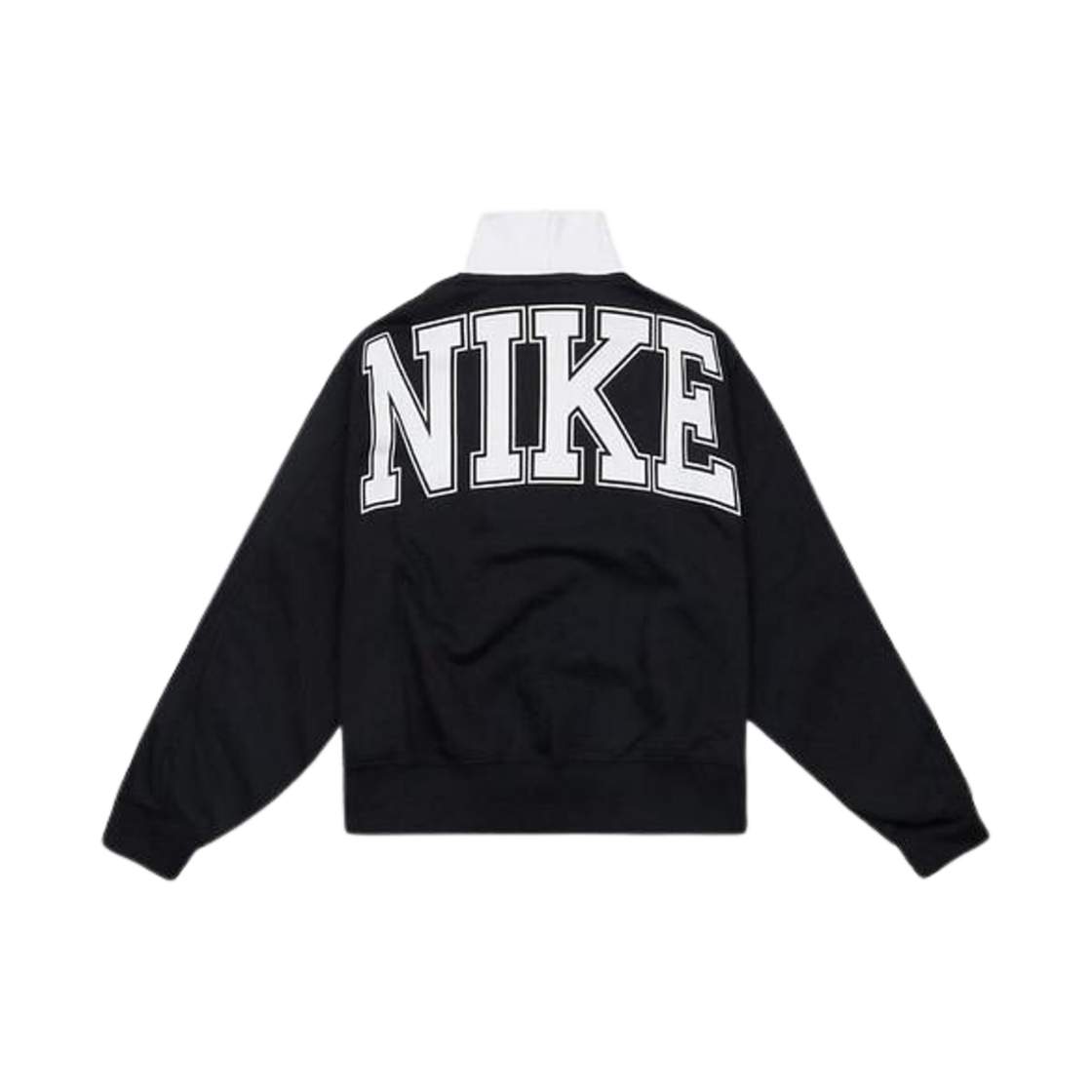 (W) 나이키 NSW 팀 플리스 하프 집 탑 블랙((W) Nike NSW Team Fleece Half Zip Top Black) - 2