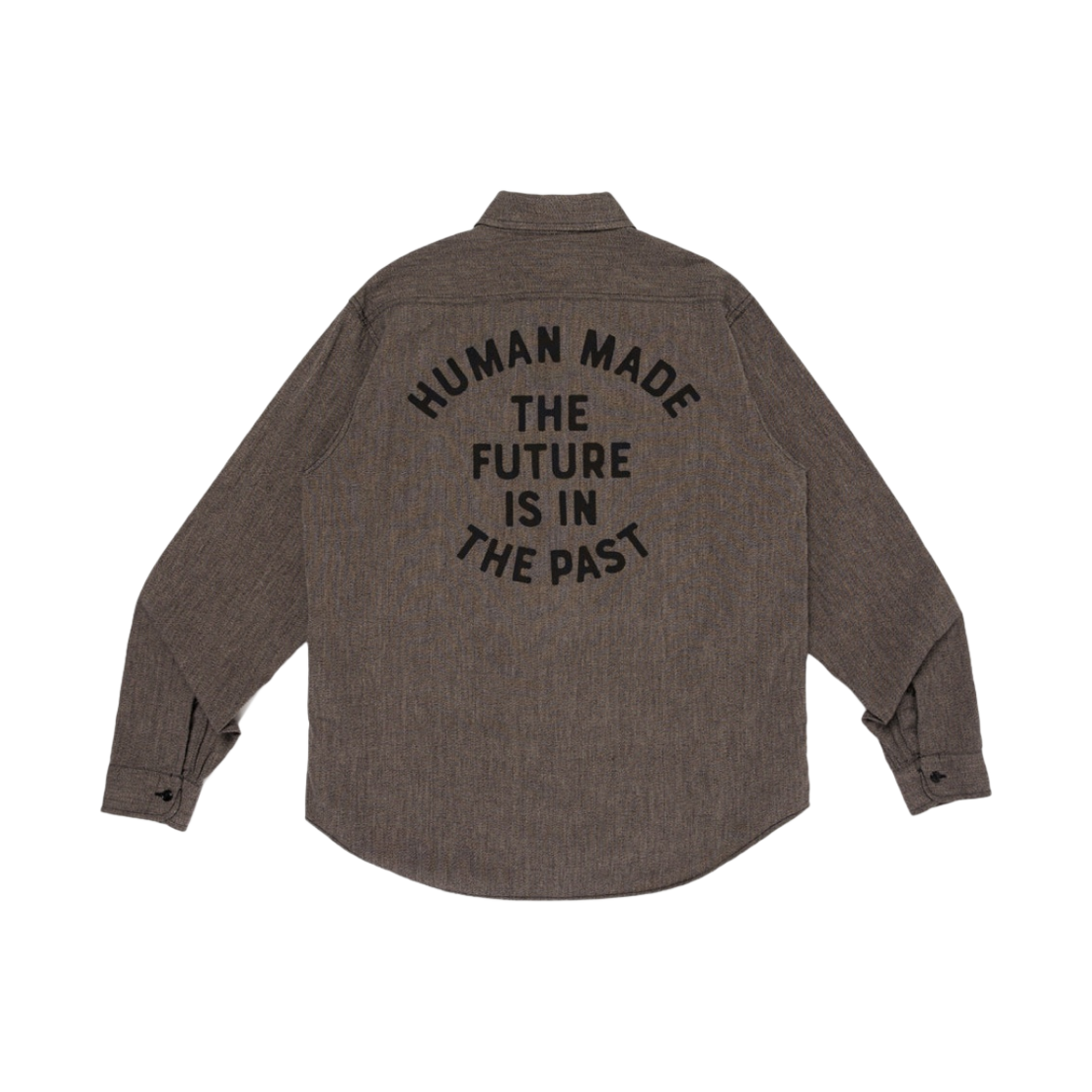 휴먼 메이드 솔트 앤 페퍼 워크 셔츠 차콜(Human Made Salt & Papper Work Shirt Charcoal) - 1