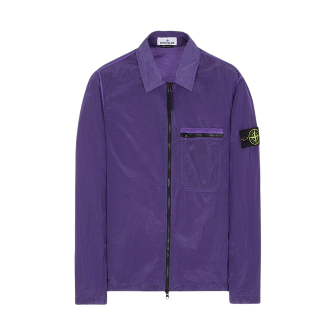 801511219-V0047 Stone Island 11219 Nylon Metal In Econyl Regenerated Nylon Overshirt Lavender - 24SS