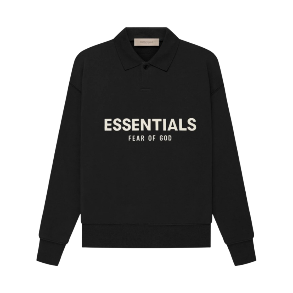 (키즈) 에센셜 더 코어 컬렉션 롱슬리브 폴로 스트레치 리모((Kids) Essentials The Core Collection Long Sleeve Polo Stretch Limo)