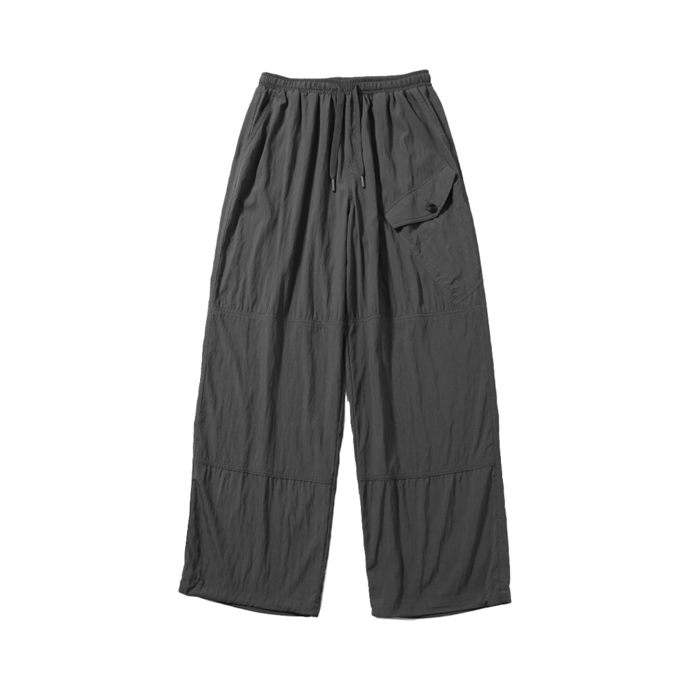 BAL60 Ballute Shirring One Pocket Pants Charcoal