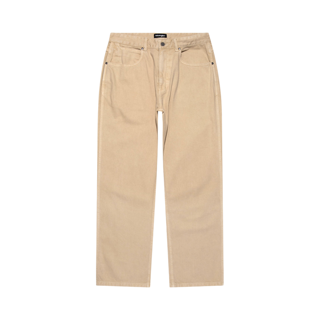 WR2501IP02BE Wrangler Redding Fit Washed Denim Pants Beige