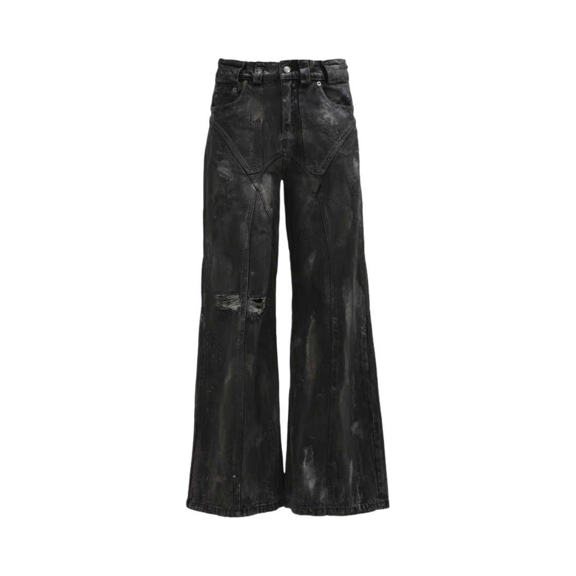 노페이스 스튜디오 아틀리에 듄 데님 블랙 유즈드 콘크리트(No/Faith Studios Atelier Dune Denim Black Used Concrete)