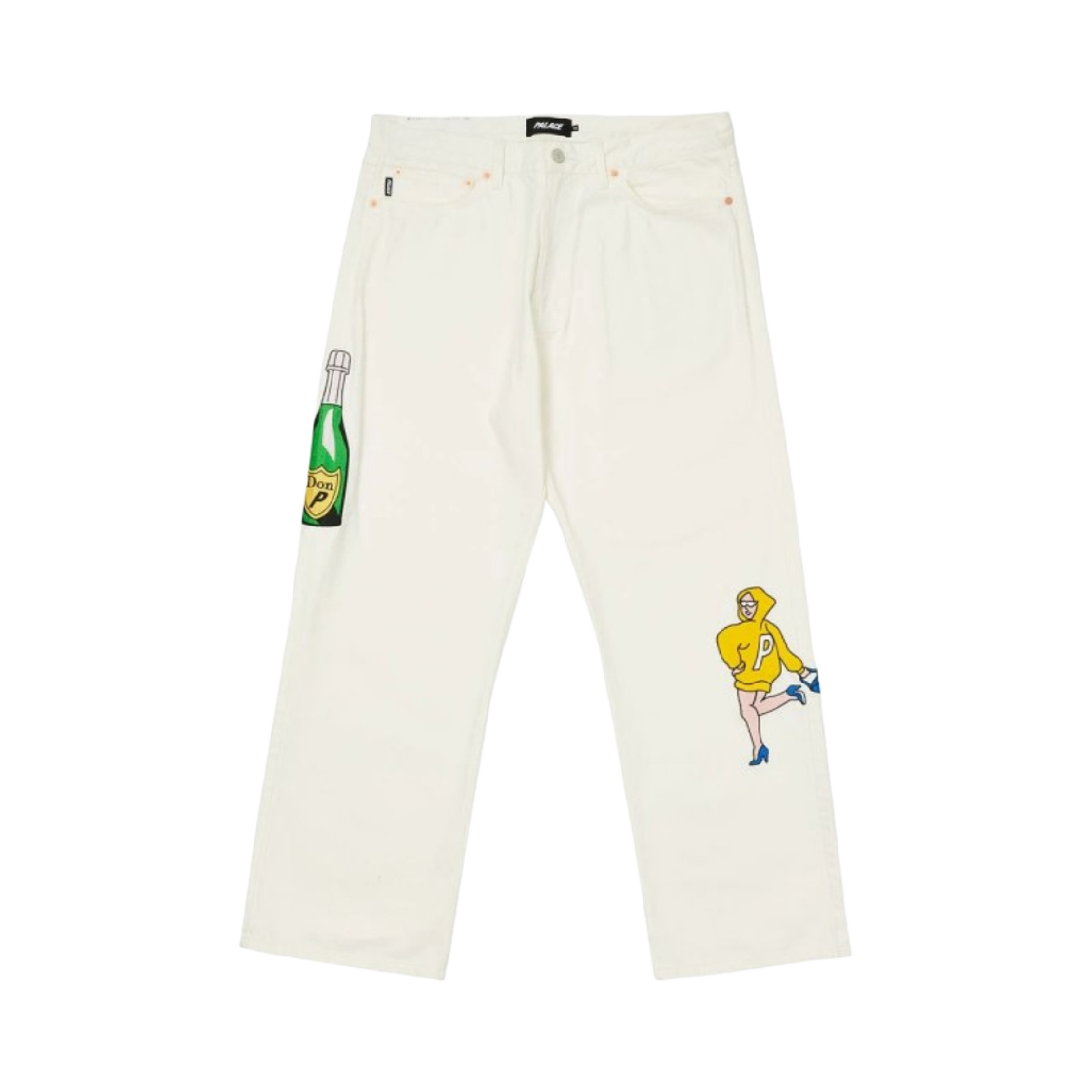 팔라스 핸드백 배기스 진 화이트 - 21SS(Palace Handbag Baggies Jean White - 21SS) - 1