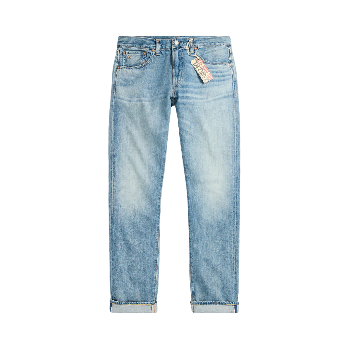 659156 Double RL High Slim Fit Rotten Selvedge Jeans Rotten Wash
