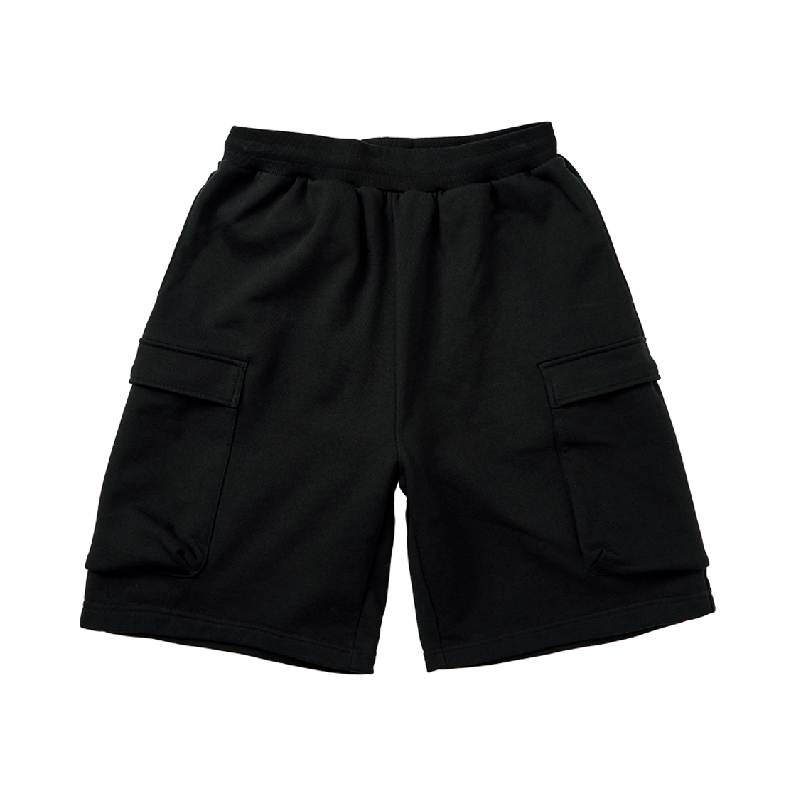파운드포켓 와이드 스웻 쇼츠 블랙(Found Pocket Wide Sweat Shorts Black)