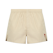 AMI de Coeur Logo Boxer Shorts Light Beige