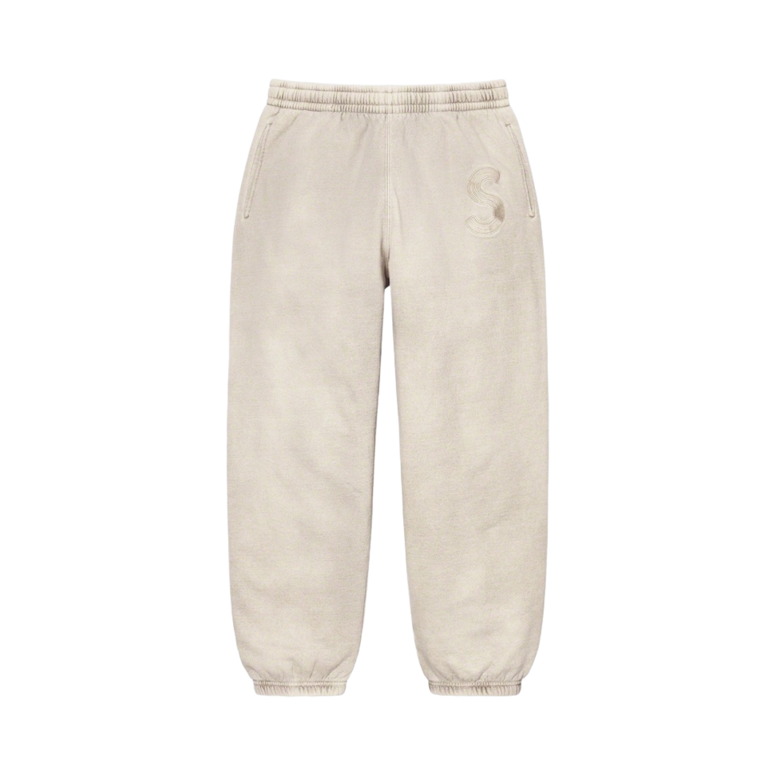 슈프림 오버다이드 S 로고 스웨트팬츠 내츄럴 - 23SS(Supreme Overdyed S Logo Sweatpants Natural - 23SS) - 1