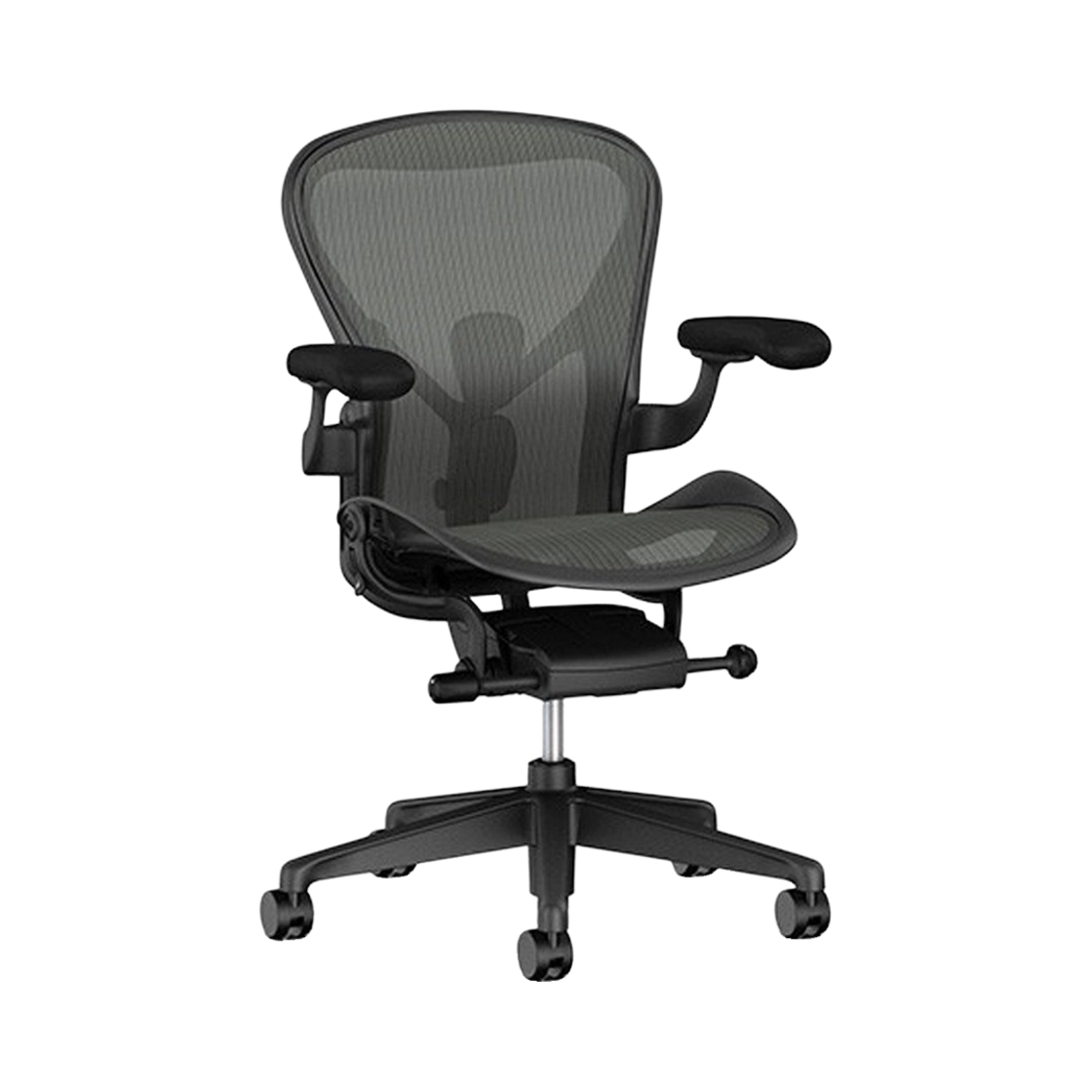 허먼 밀러 뉴 에어론 체어 라이트 옵션 그라파이트(Herman Miller New Aeron Chair Lite Option Graphite)