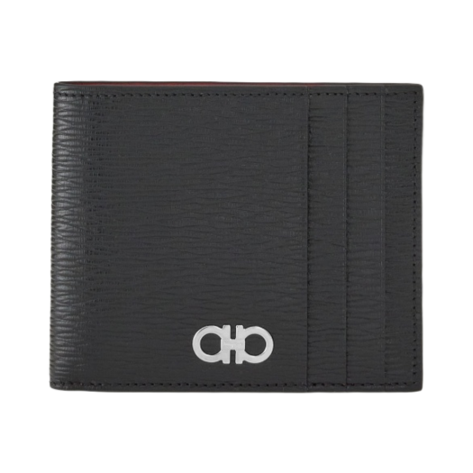 Ferragamo Gancini Wallet Black