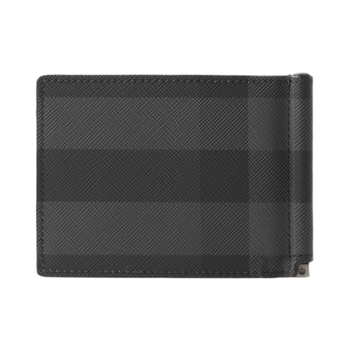 버버리 체크 머니 클립 지갑 차콜(Burberry Check Money Clip Wallet Charcoal) - 2