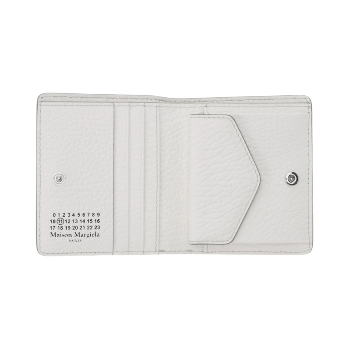 메종 마르지엘라 레더 포퍼 지갑 화이트(Maison Margiela Leather Popper Wallet White) - 2
