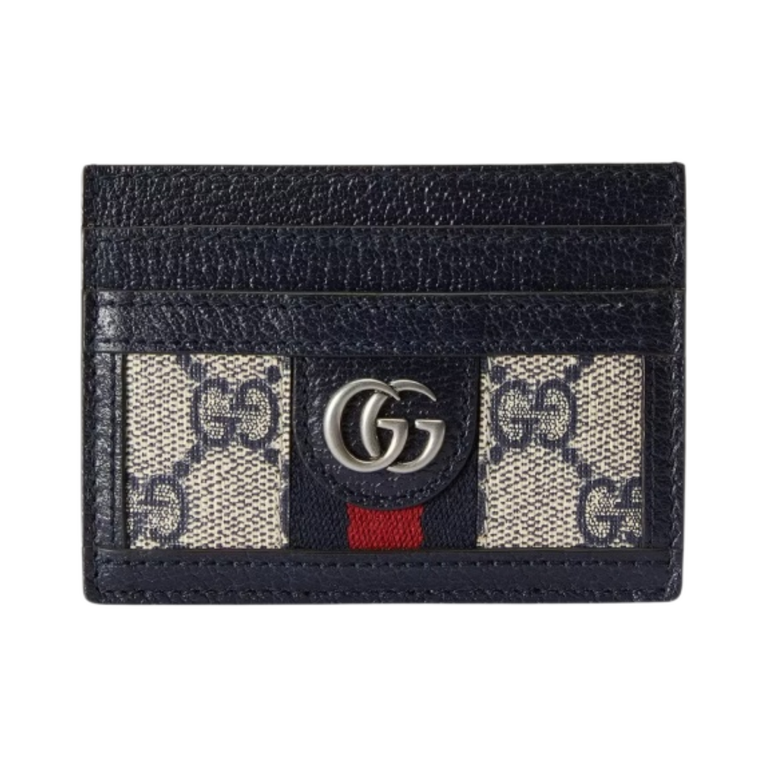 구찌 오피디아 GG 카드 케이스 베이지 블루(Gucci Ophidia GG Card Case Beige Blue)