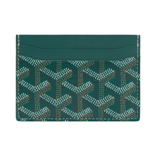 APM107-09 Goyard Saint Sulpice Card Holder Green