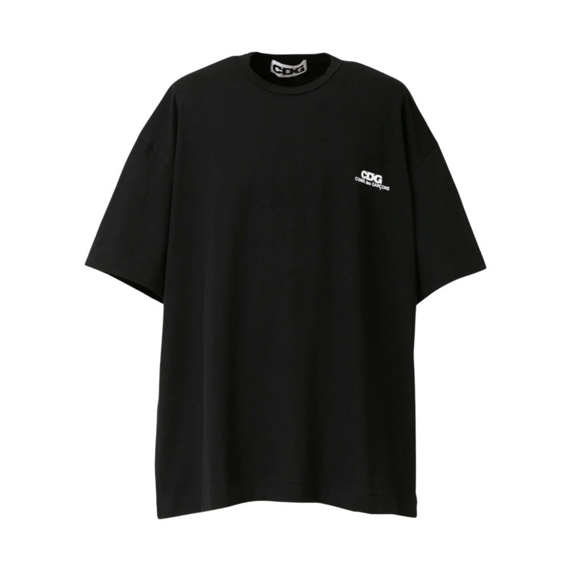 CDG 오버사이즈 티셔츠2 블랙(CDG Oversized T-Shirt2 Black)