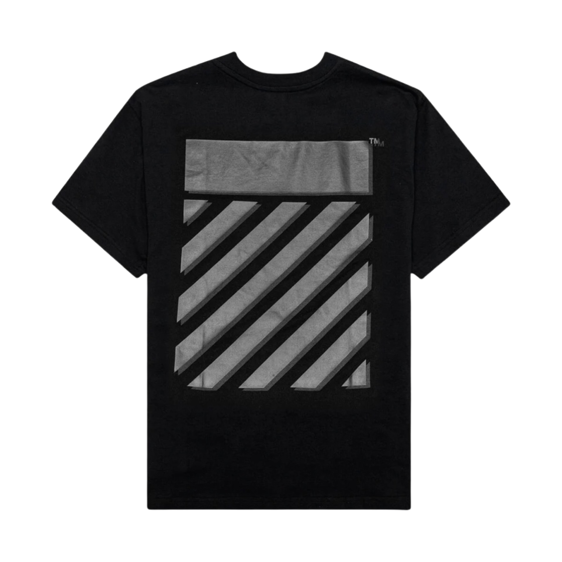오프화이트 다이애그 탭 슬림 숏슬리브 티셔츠 블랙(Off White Diag Tab Slim S/S T-Shirt Black) - 2