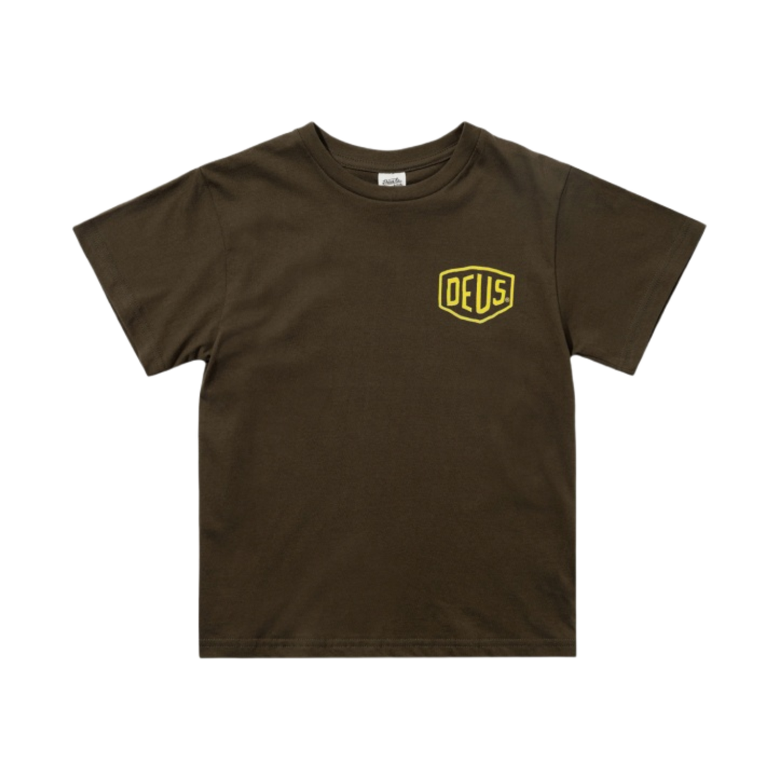 (키즈) 데우스 엑스 마키나 서울 컬리지 티셔츠 올리브 그린((Kids) Deus Ex Machina College Seoul T-Shirt Olive Green) - 2