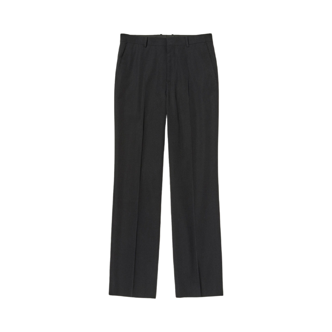 A23AP02MG Auralee Light Wool Max Gabardine Slacks Black