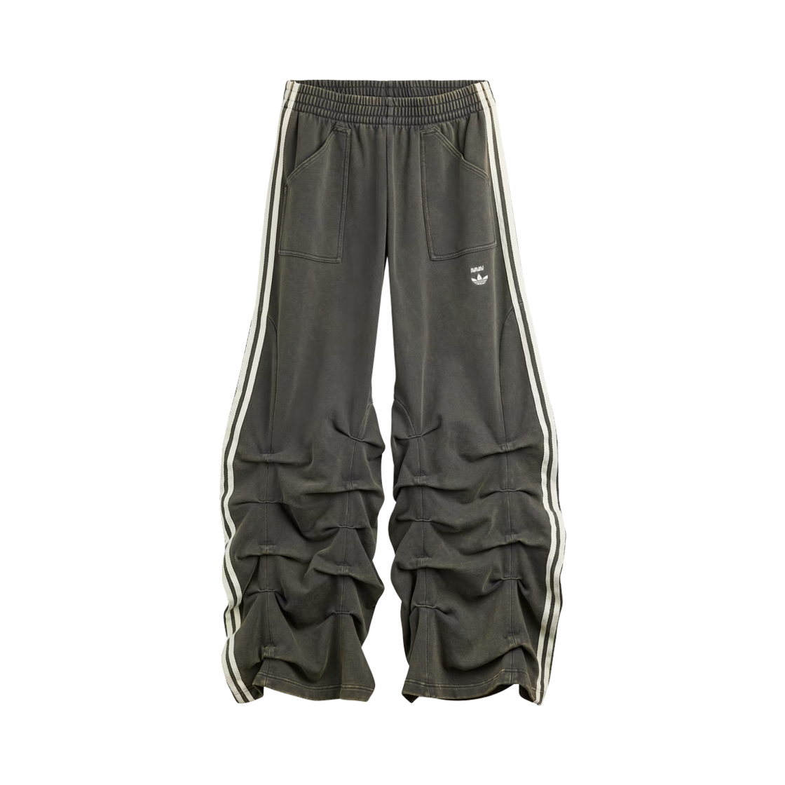JP4851 (W) Adidas x Avavav Pleated Track Pants Carbon - KR Sizing