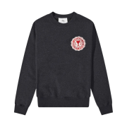 AMI de Coeur Patch Sweatshirt Anthracite