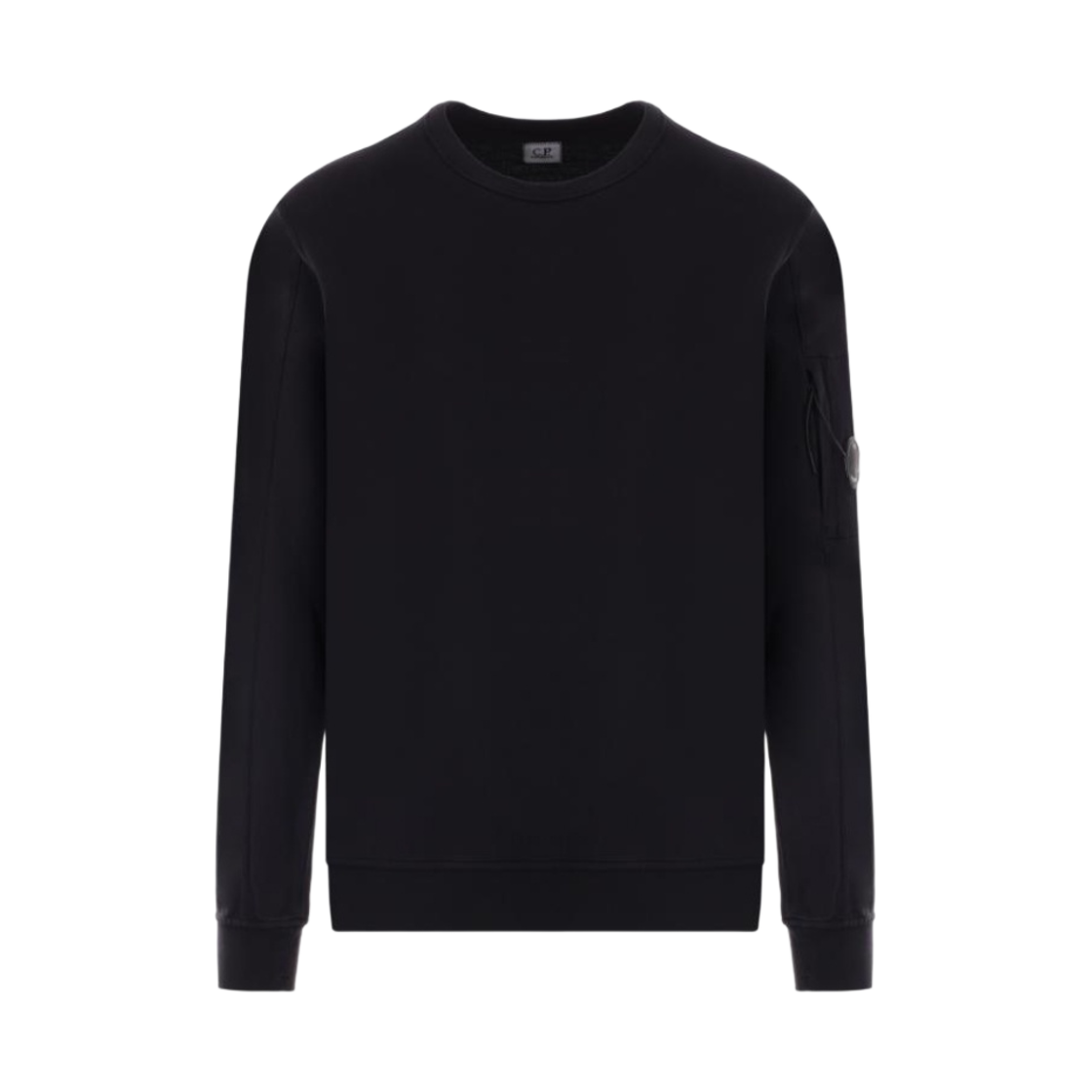 16CMSS032A002246G999 C.P. Company Light Fleece Sweatshirt Black - 24SS
