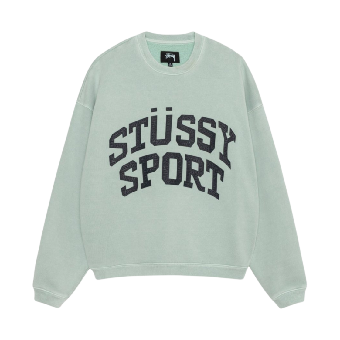 스투시 빅 크랙클 스포츠 크루 라이트 블루 | Stussy | KREAM